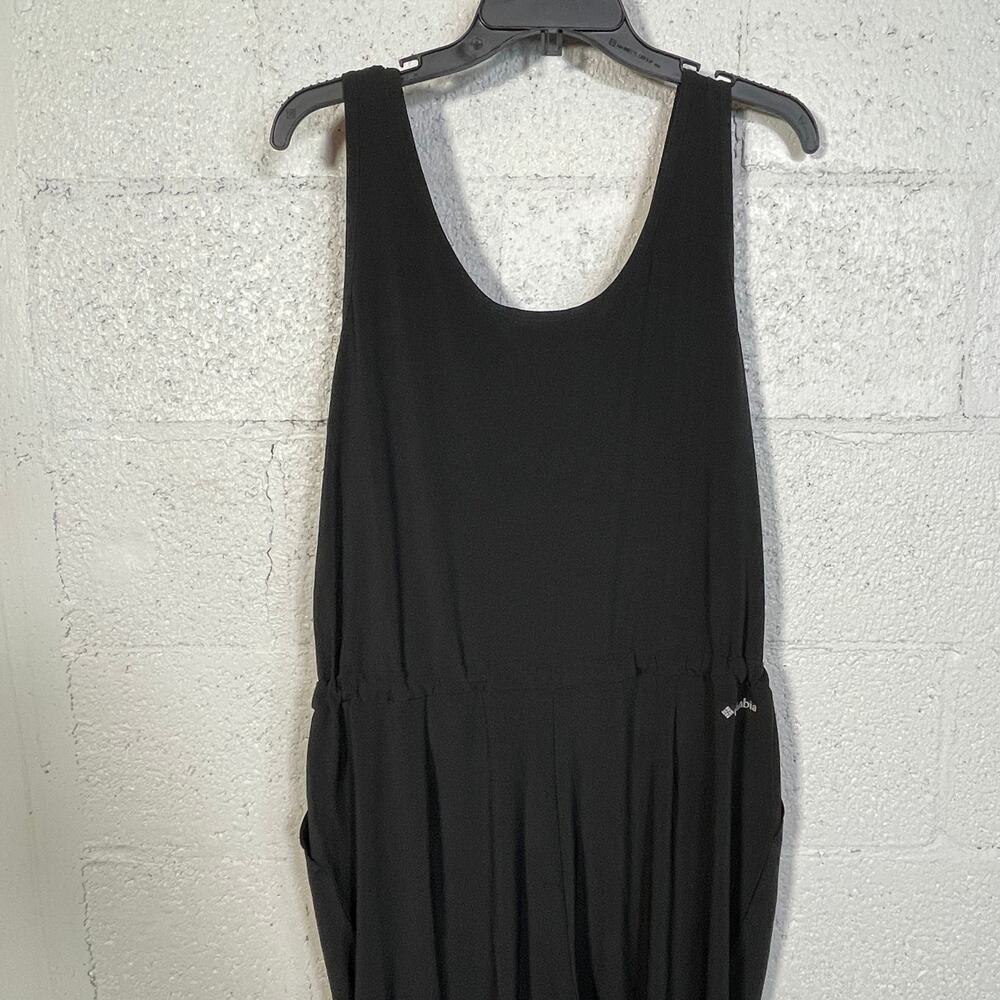 Columbia Women's Anytime Tank Top Jumpsuit, black large - Picture 7 of 9